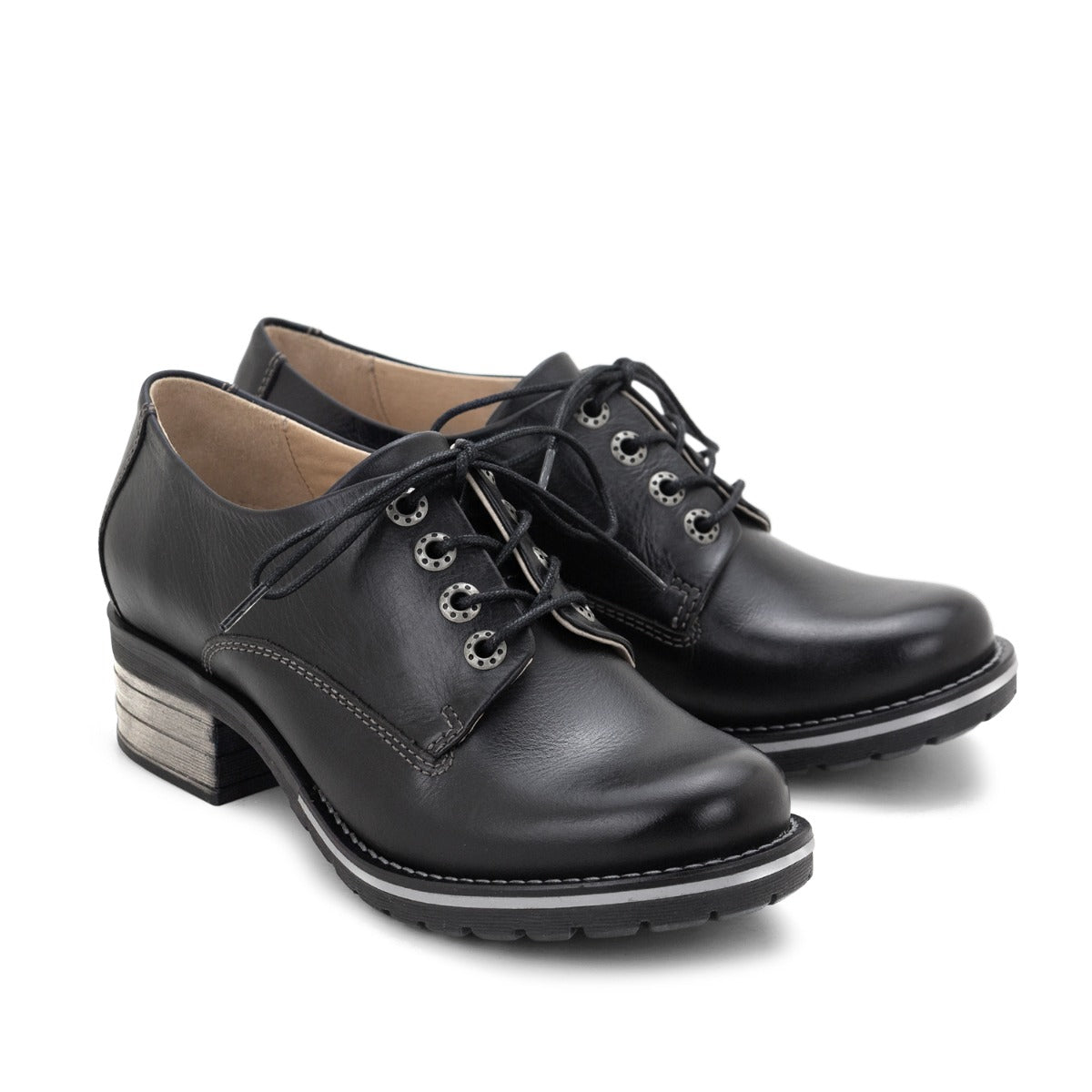 Dromedaris Kaley Lace-Up Leather Shoes