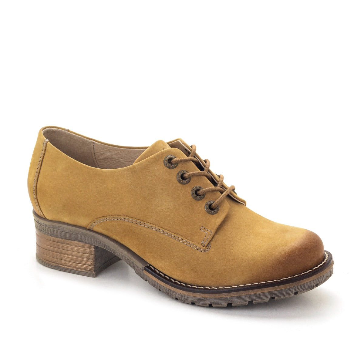Dromedaris Kaley Lace-Up Nubuck Shoes
