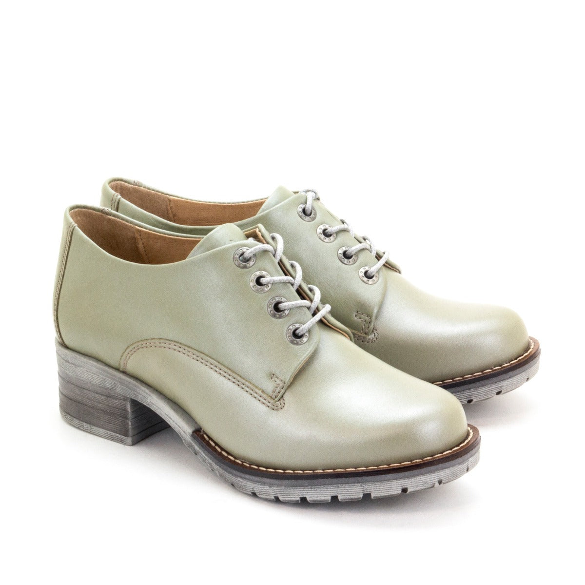 Dromedaris Kaley Lace-Up Leather Shoes