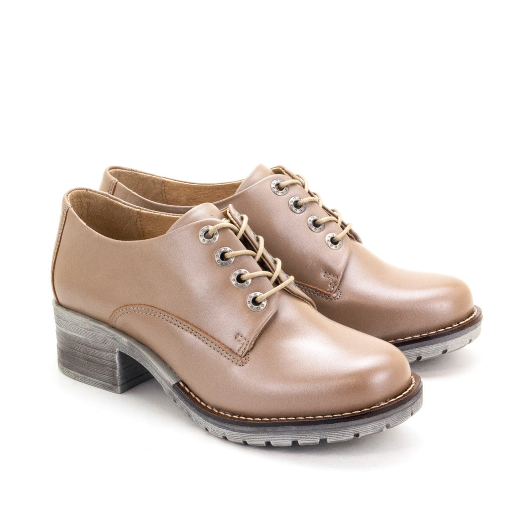 Dromedaris Kaley Lace-Up Leather Shoes