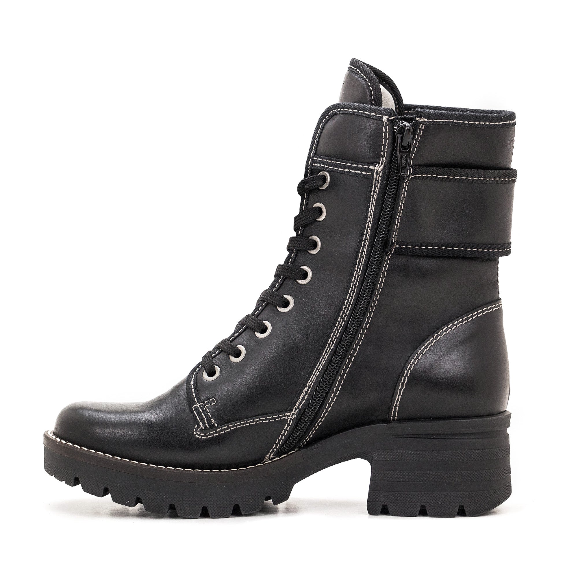 Dromedaris Kanga Combat Leather Boot