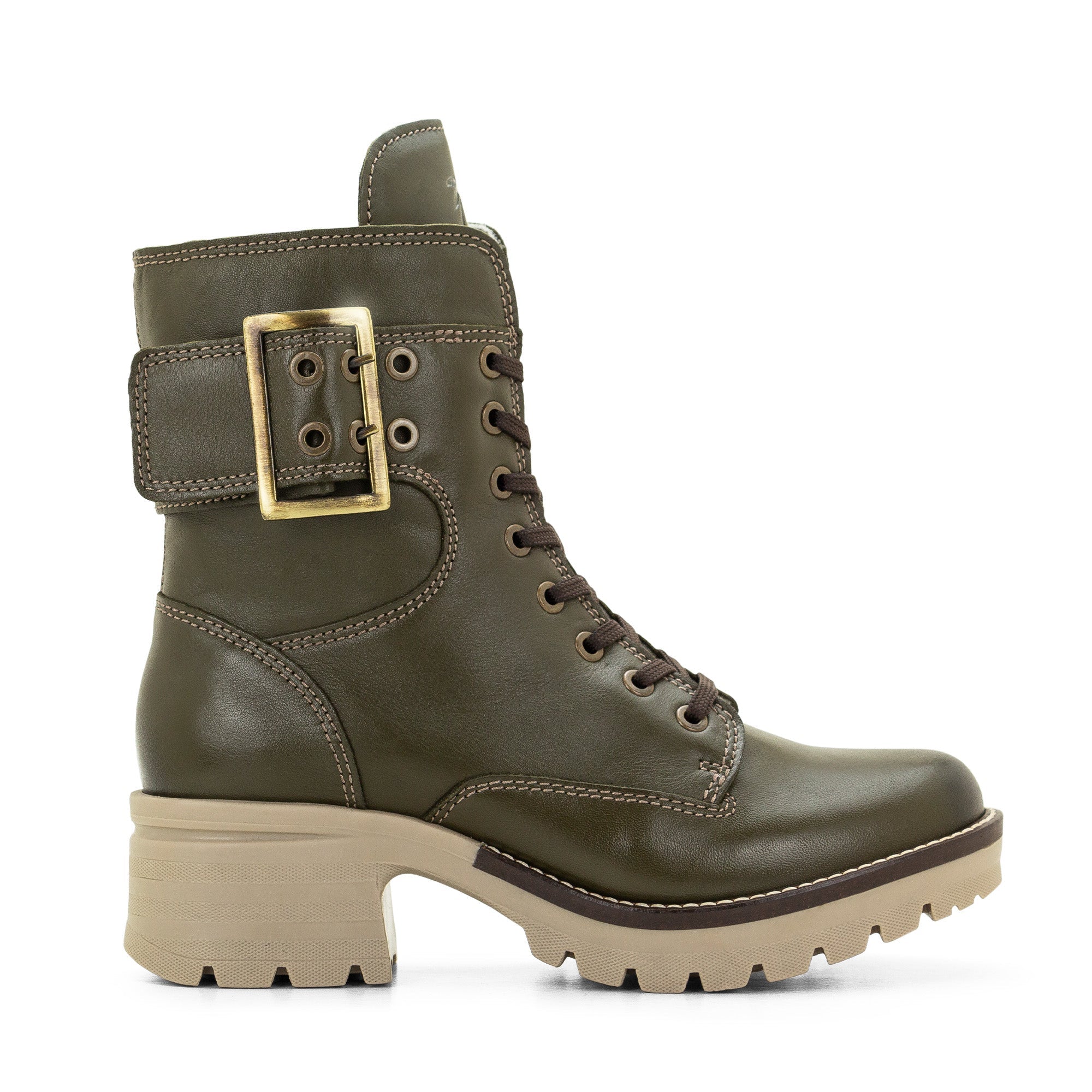Dromedaris Kanga Combat Leather Boot