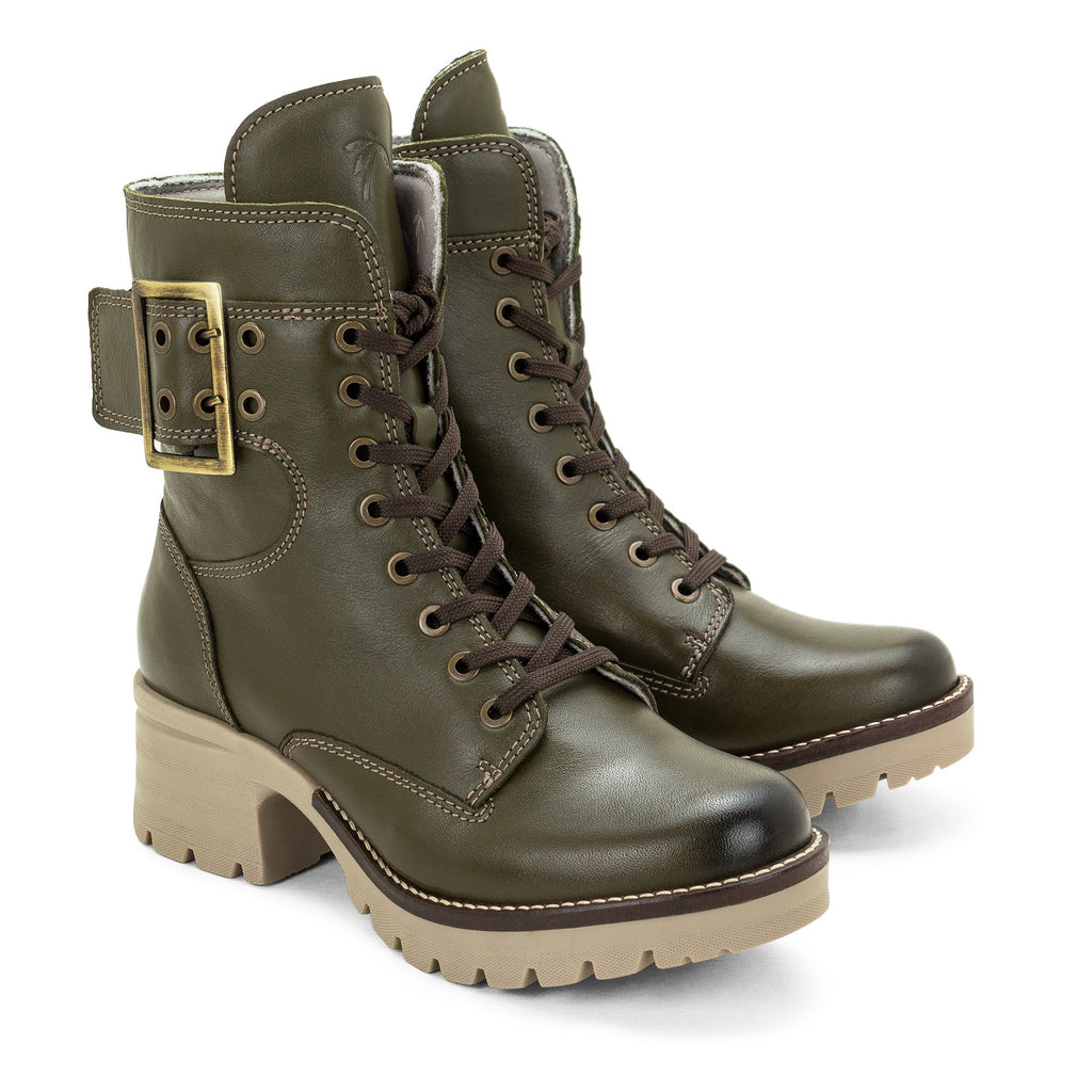 Dromedaris Kanga Combat Leather Boot