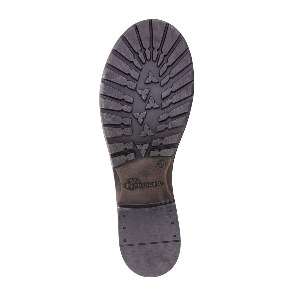 Kara Leather & Burel Wool Boot