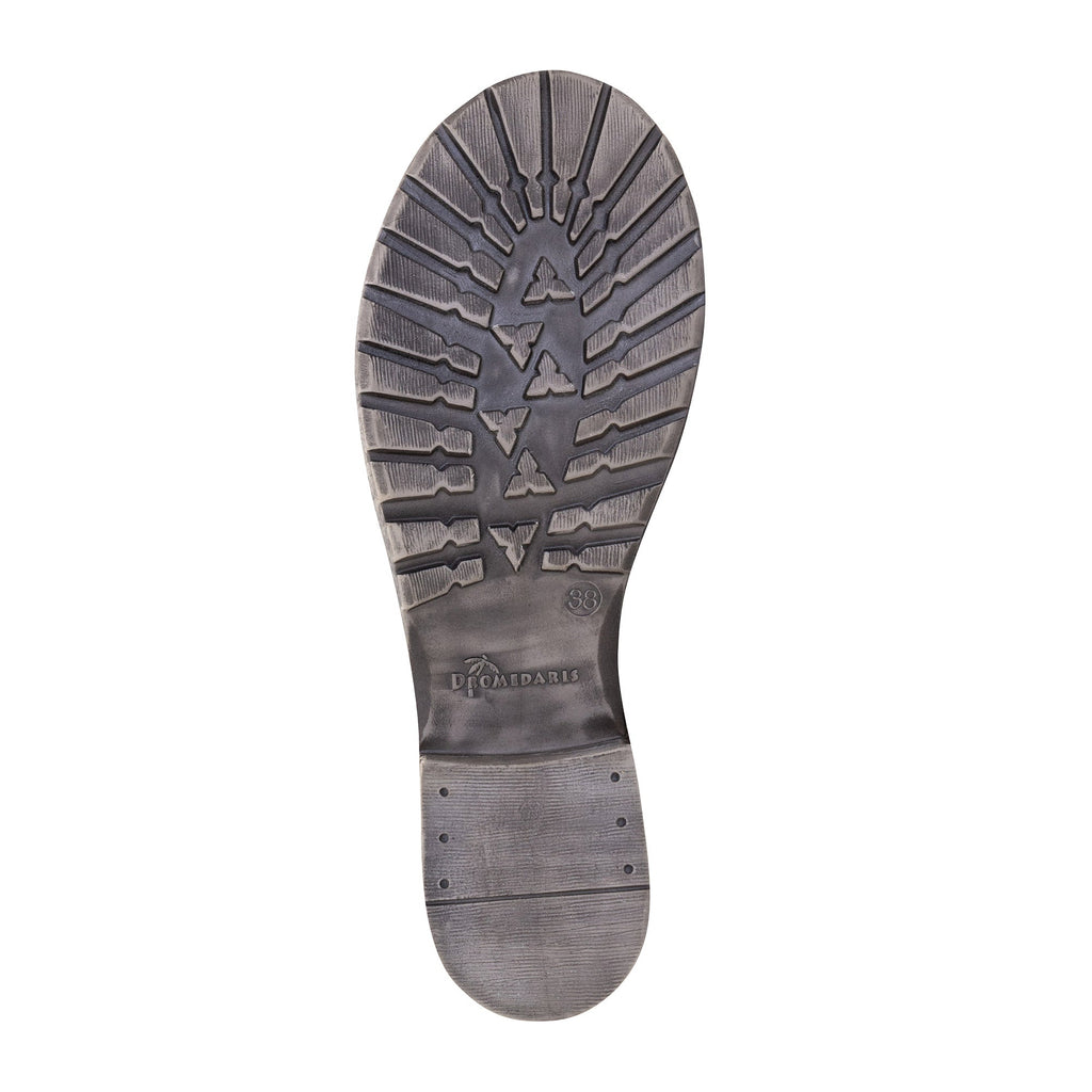 Dromedaris Kara Scrunched Leather & Printed Suede Boot