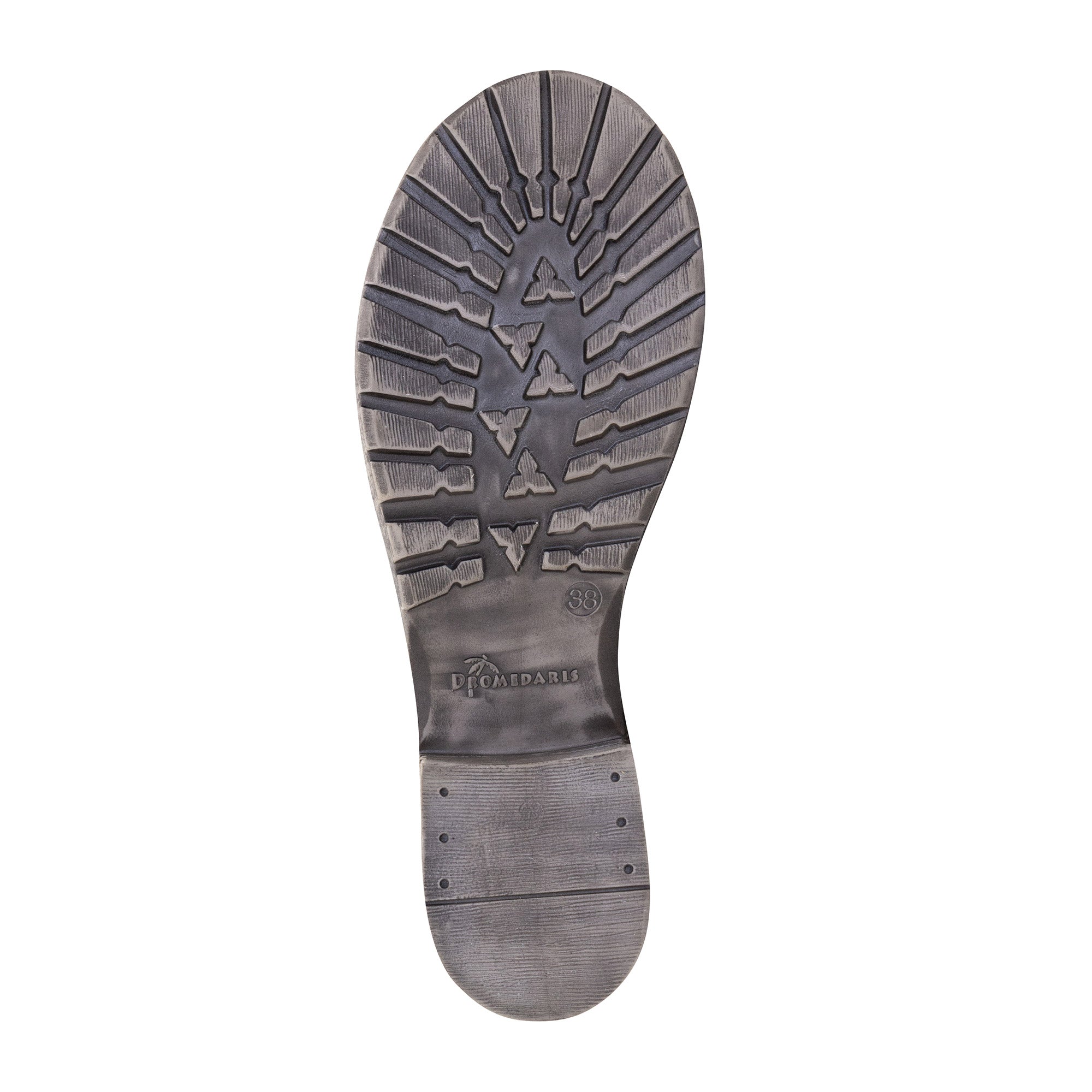 Dromedaris Kara Scrunched Leather & Printed Suede Boot