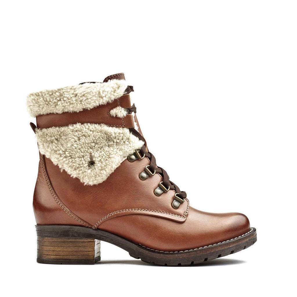 Dromedaris Kara Leather & Shearling Boot