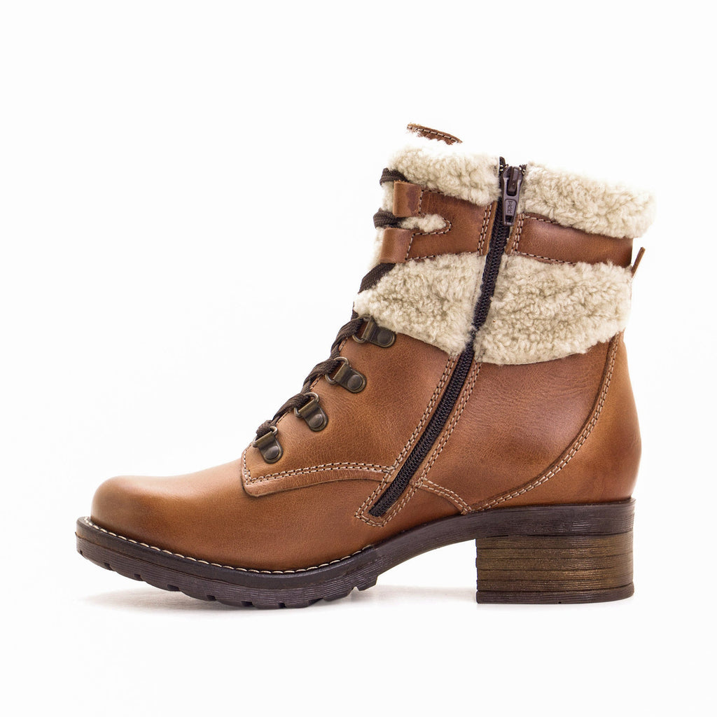 Dromedaris Kara Leather & Shearling Boot