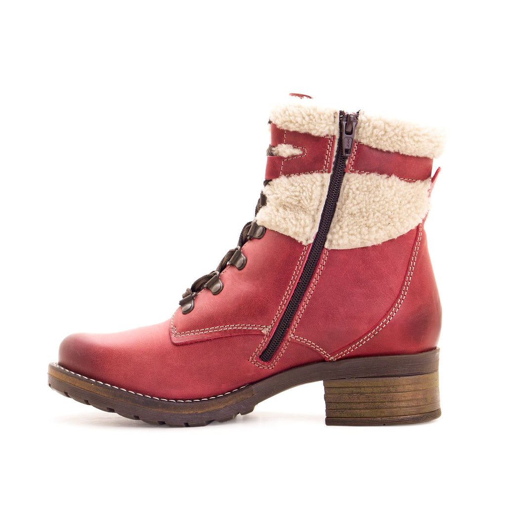 Dromedaris Kara Leather & Shearling Boot