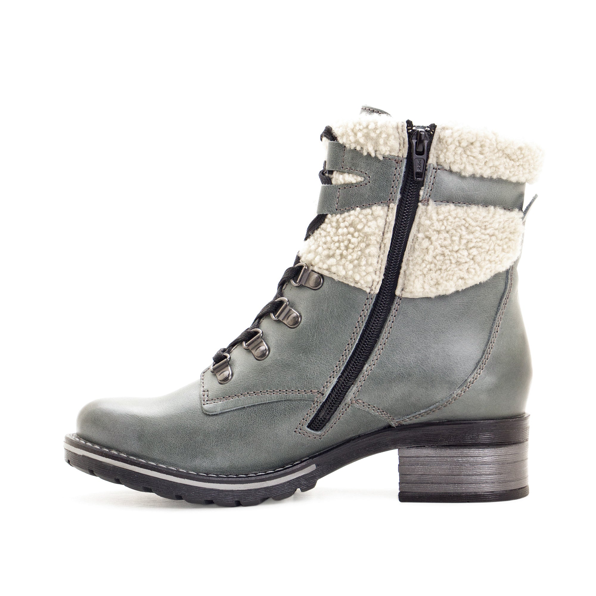 Dromedaris Kara Leather & Shearling Boot