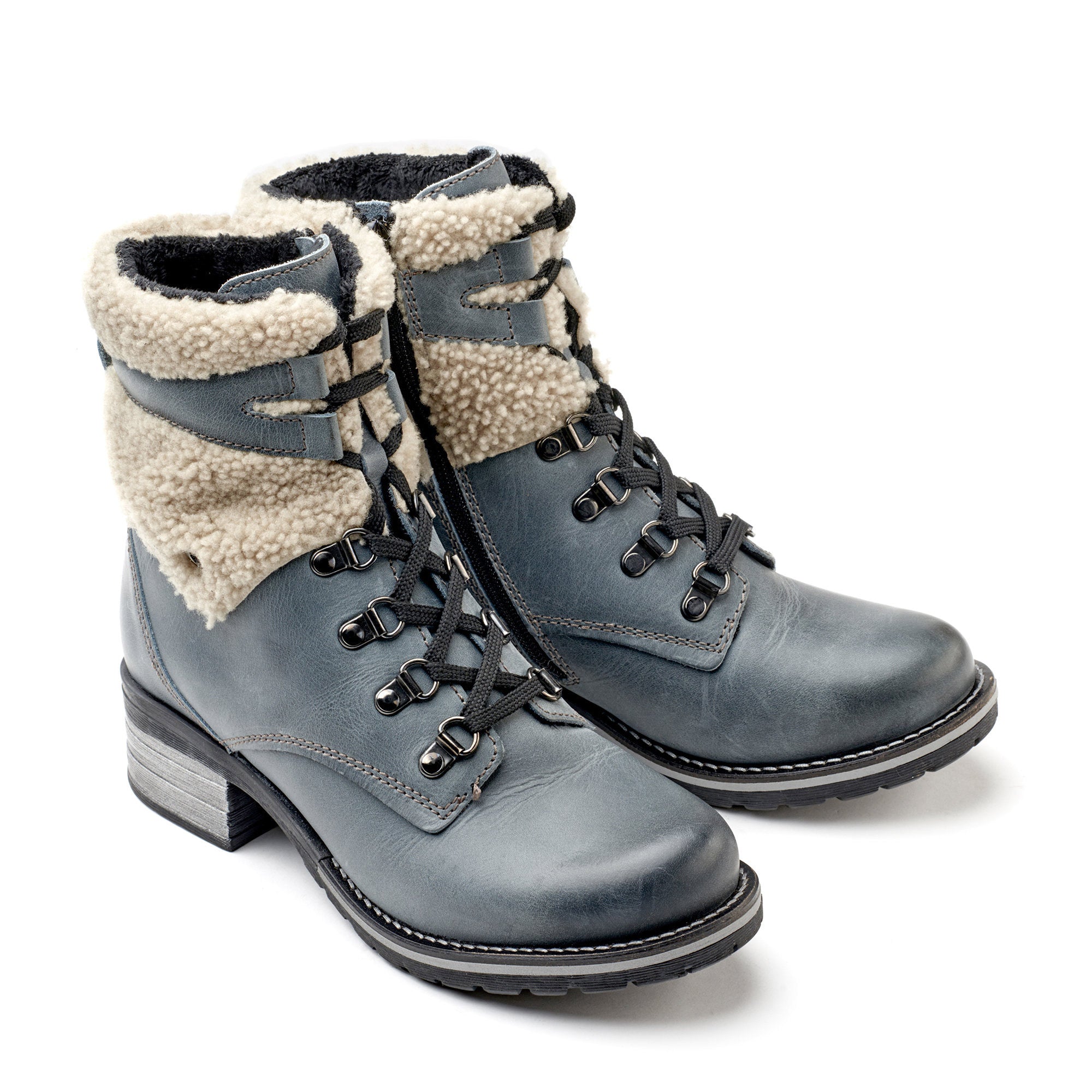 Dromedaris Kara Leather & Shearling Boot
