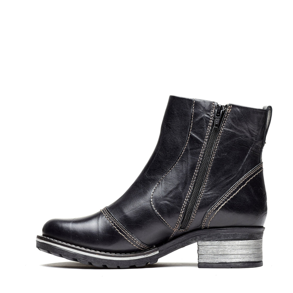Dromedaris Kassia Scrunched Leather Boot