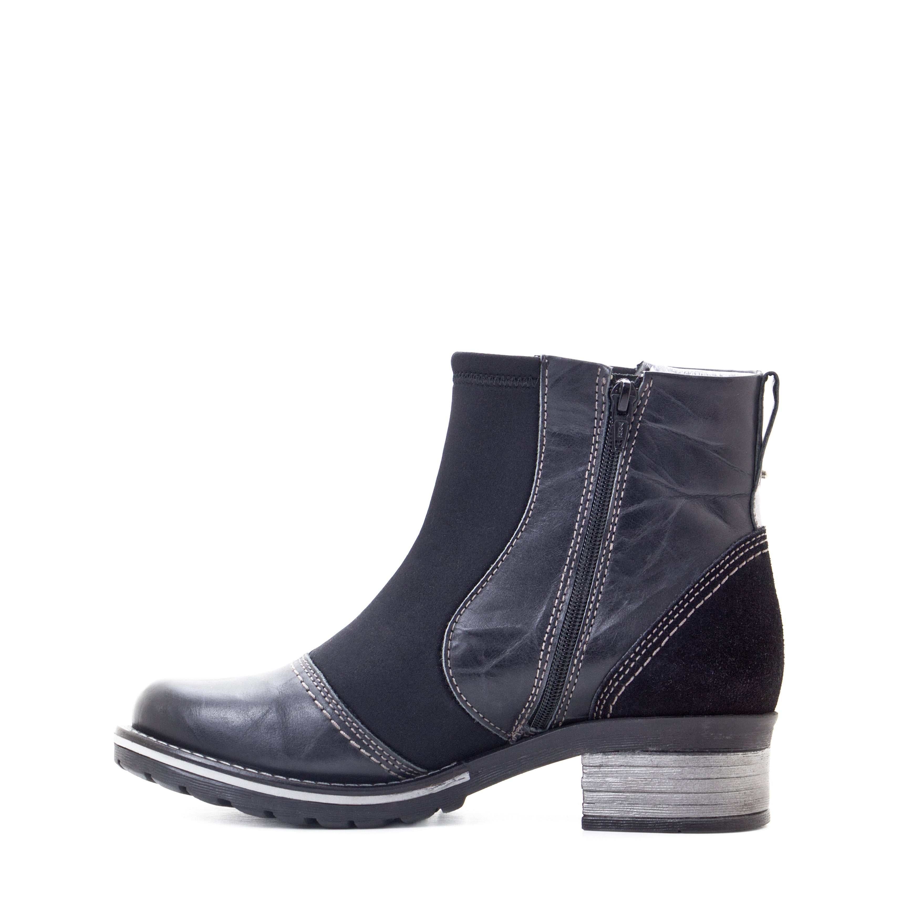 Dromedaris Kassia Leather & Neoprene Boot