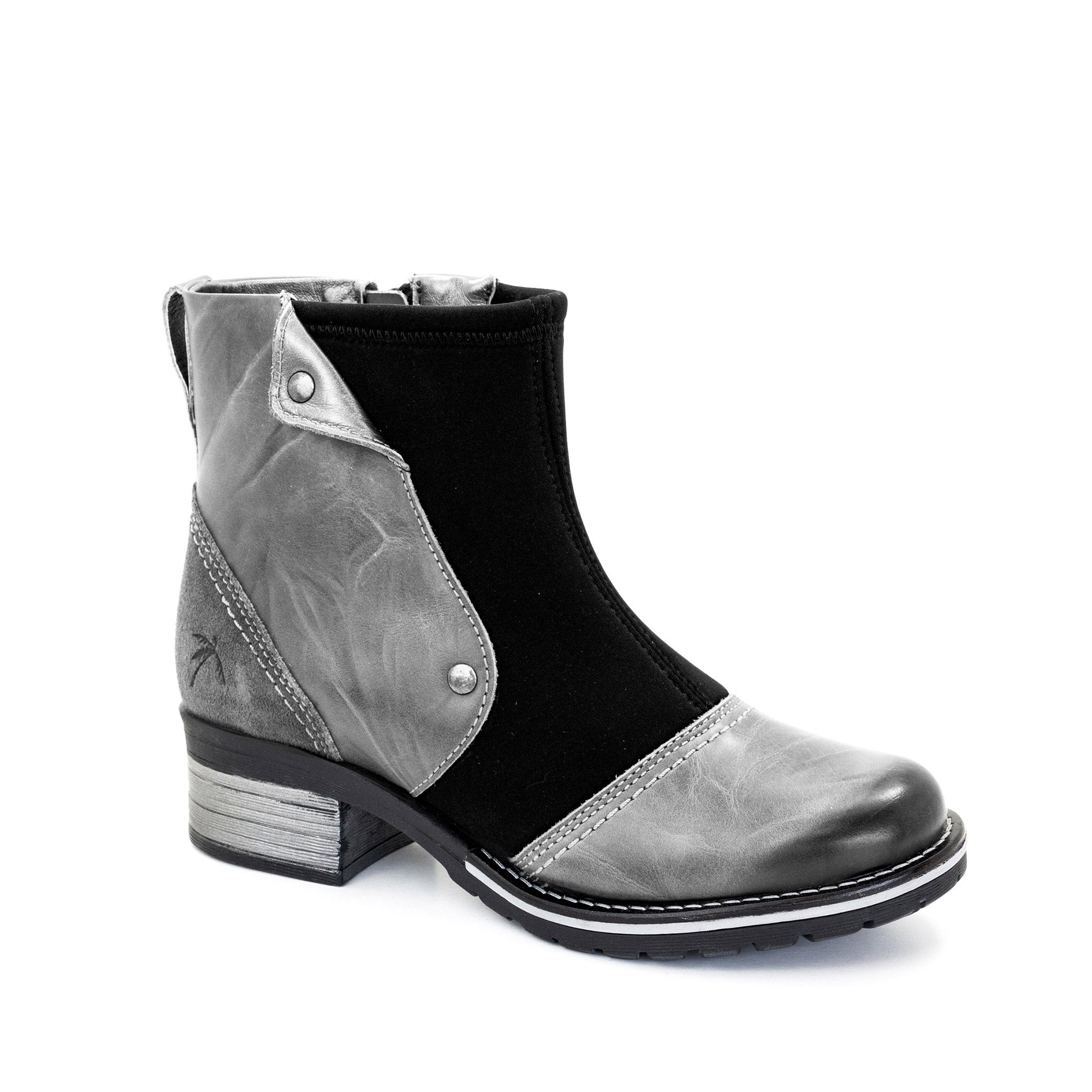 Dromedaris Kassia Leather & Neoprene Boot