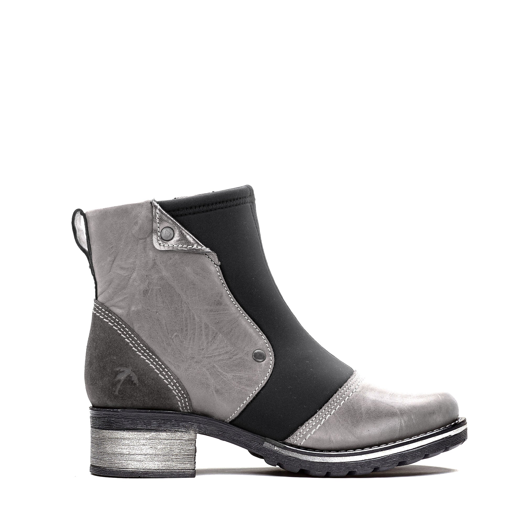 Dromedaris Kassia Leather & Neoprene Boot