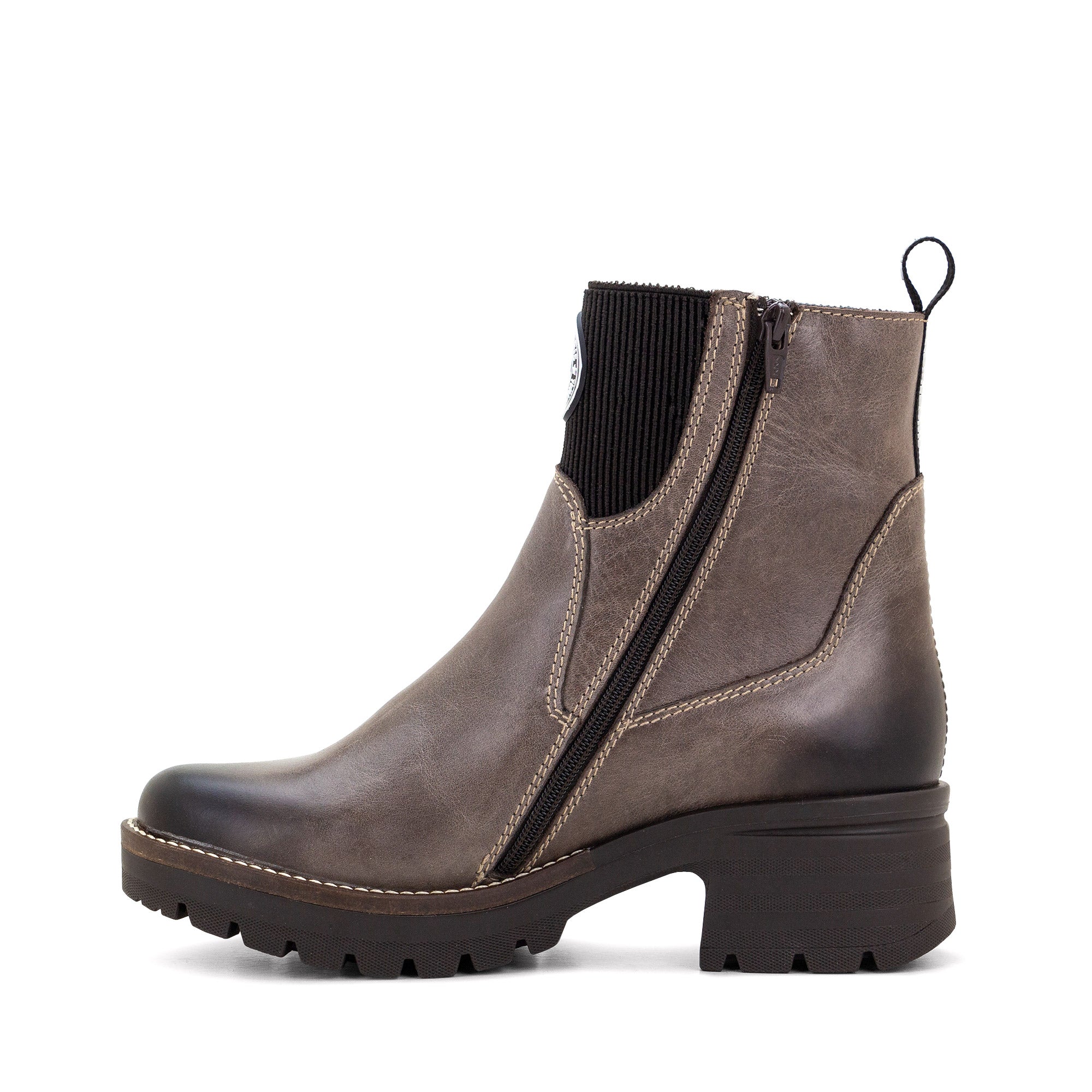 Dromedaris Kat Short Leather Boot