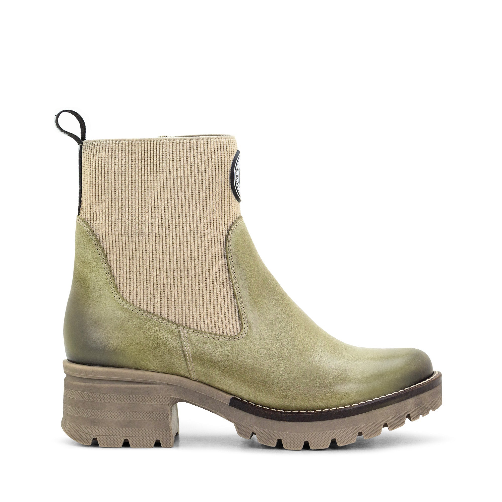 Dromedaris Kat Short Leather Boot