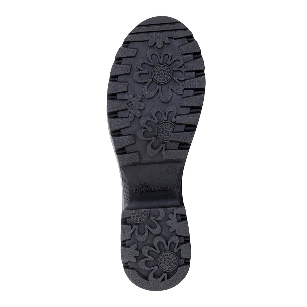 Dromedaris Kella Leather Platform Loafers