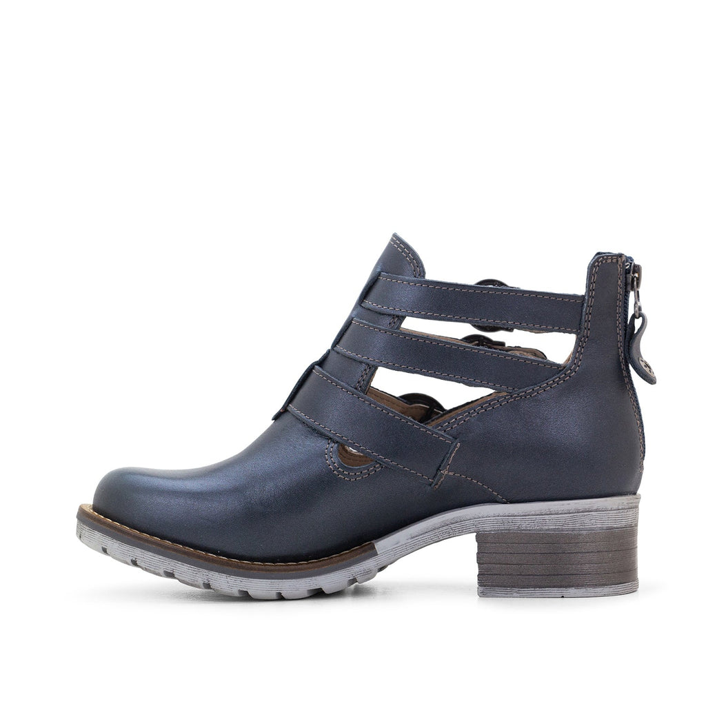 Dromedaris Kelsy Short Summer Pearl Leather Boot