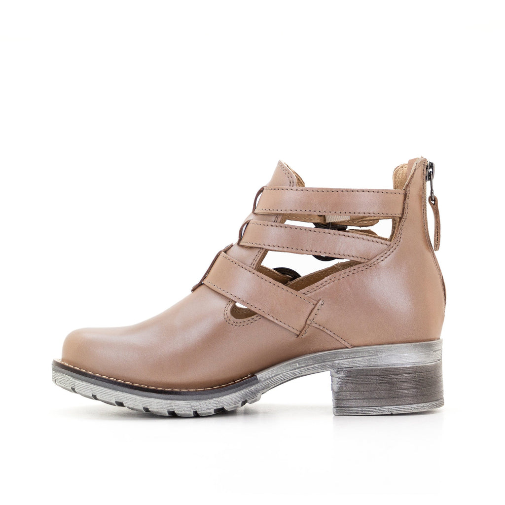 Dromedaris Kelsy Short Summer Pearl Leather Boot