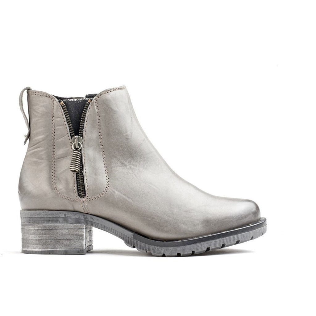 Dromedaris Kelyn Scrunched Leather Bootie