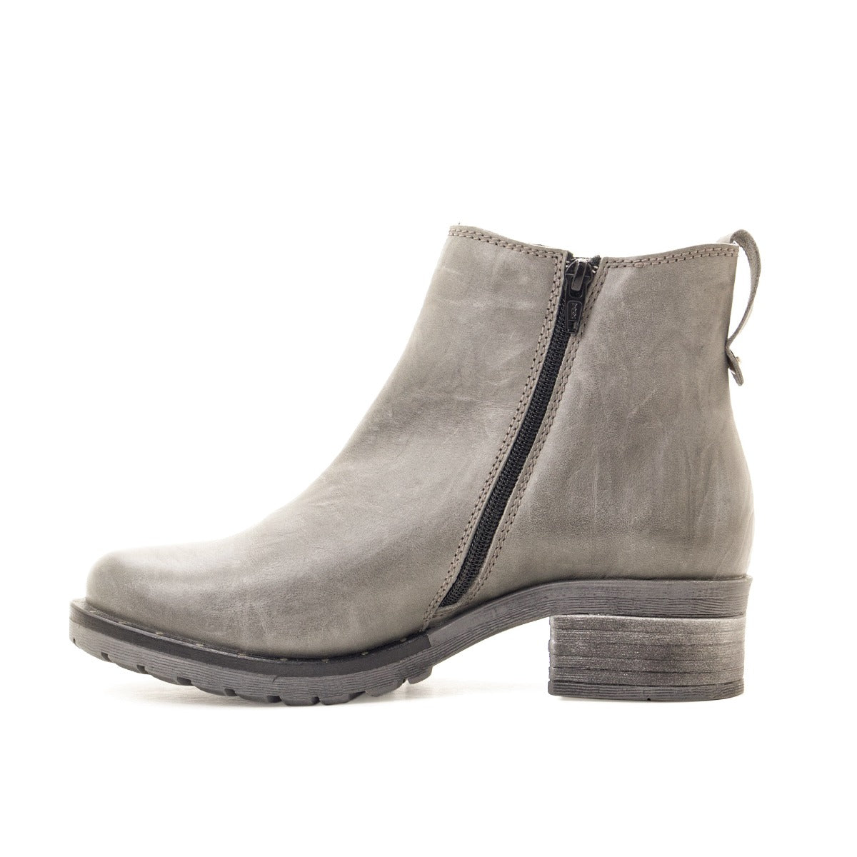 Dromedaris Kelyn Scrunched Leather Bootie