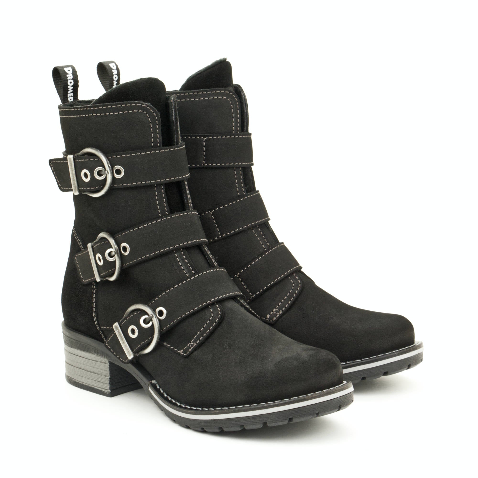 Dromedaris Klara High Ankle Nubuck Leather Boot