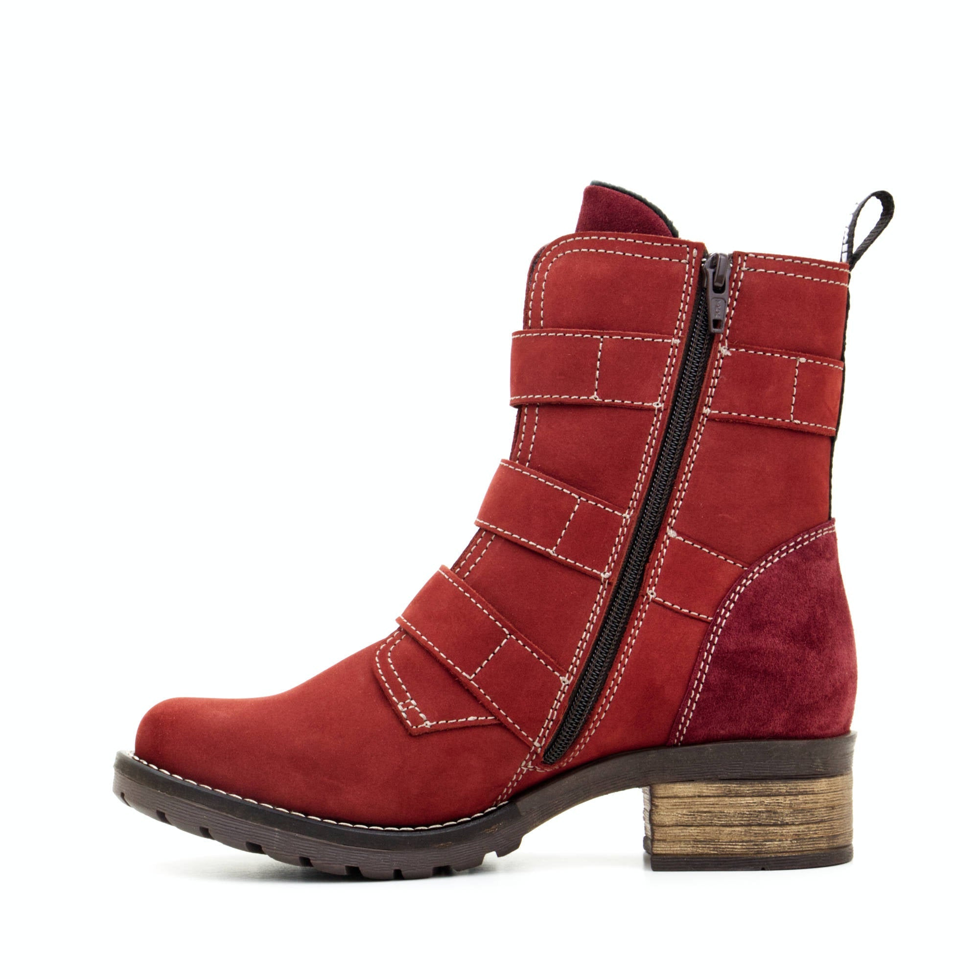 Dromedaris Klara High Ankle Nubuck Leather Boot
