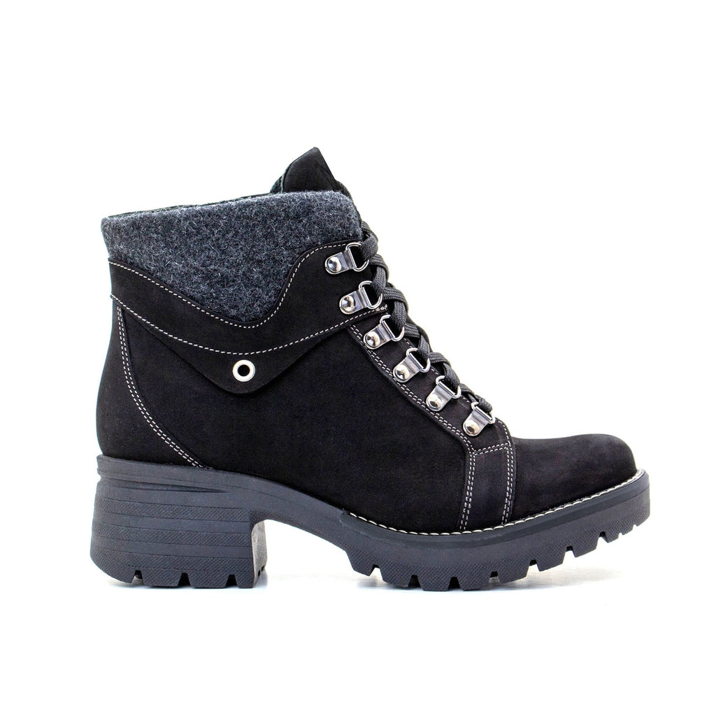 Dromedaris Kodiak Nubuck & Burel Wool Bootie