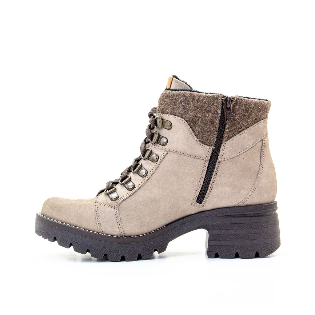 Dromedaris Kodiak Nubuck & Burel Wool Bootie