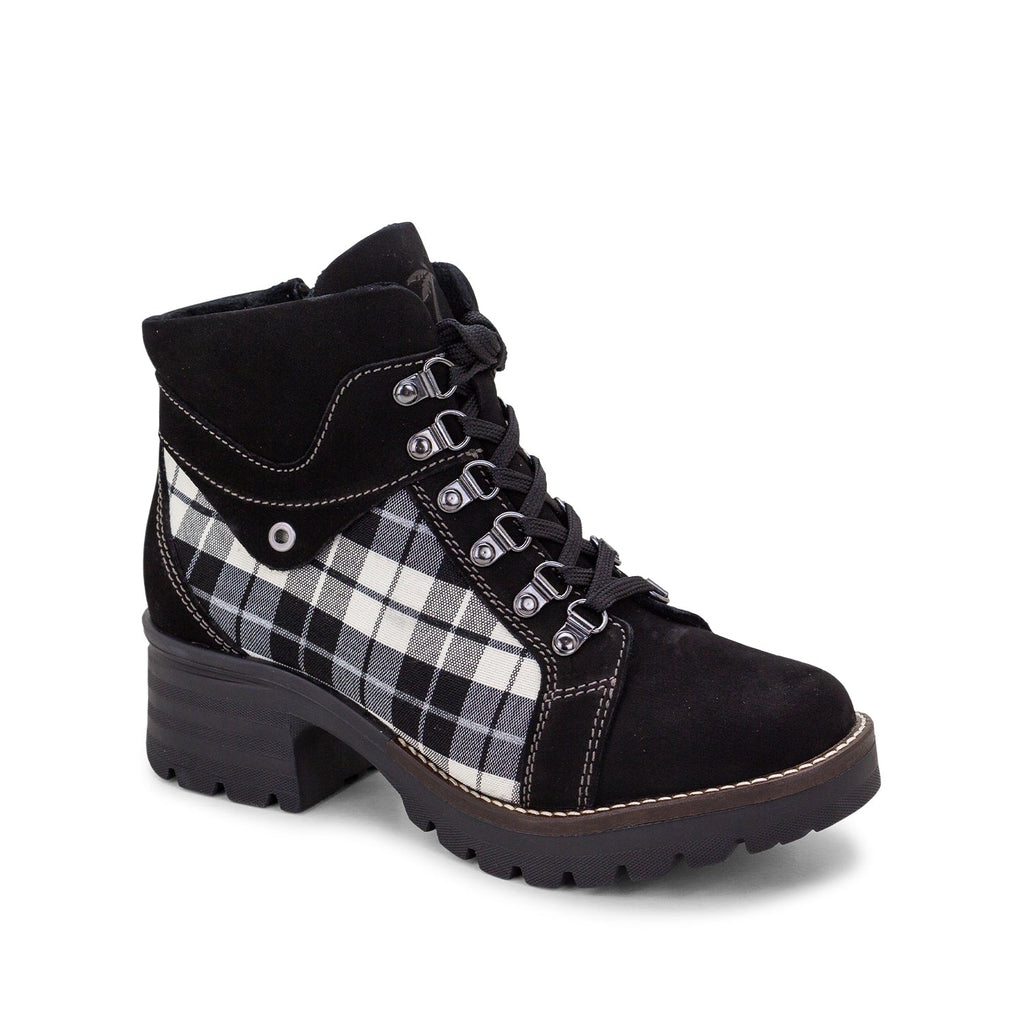 Dromedaris Kodiak Checkmate Nubuck Leather Bootie
