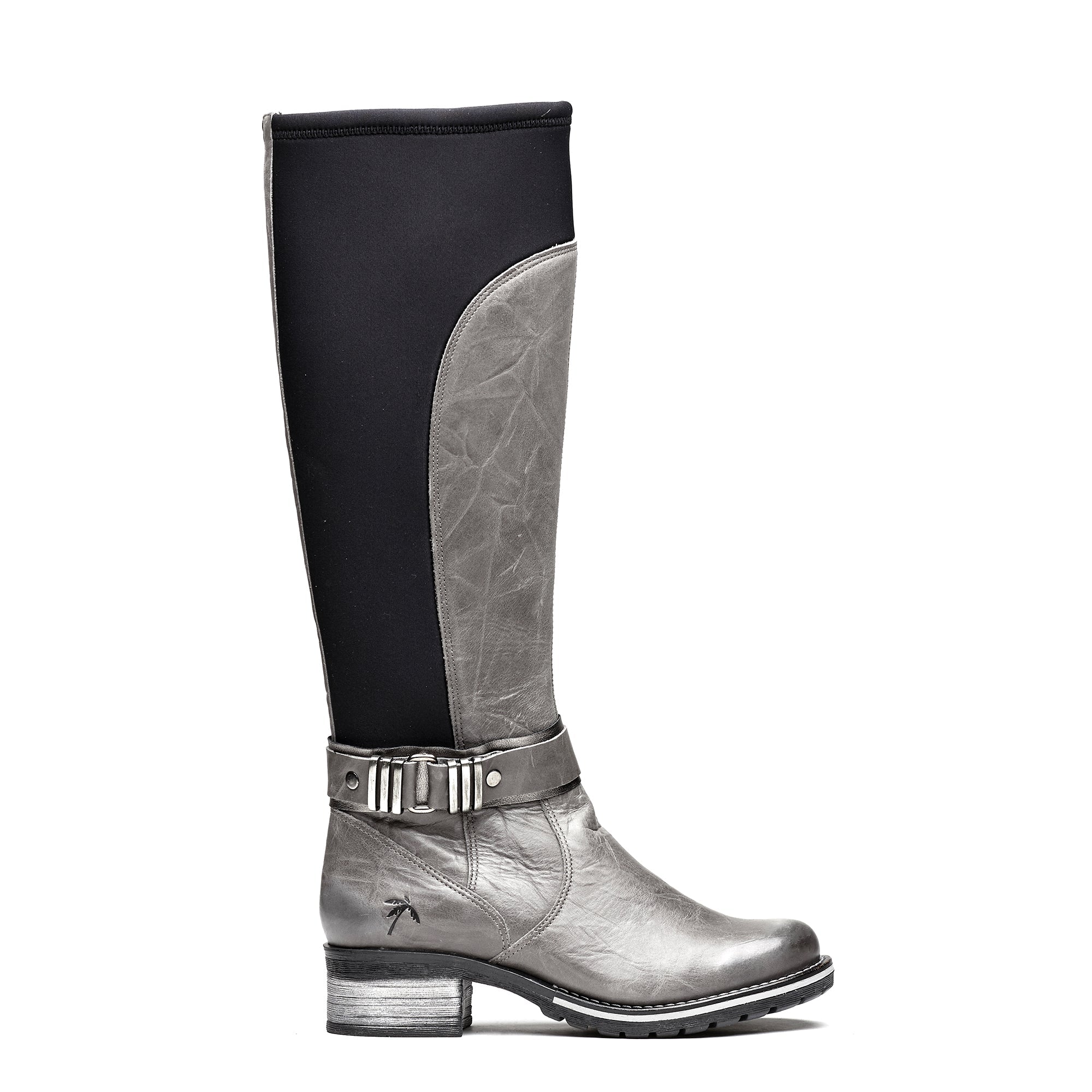 Dromedaris Kody Knee High Leather & Neoprene Boot