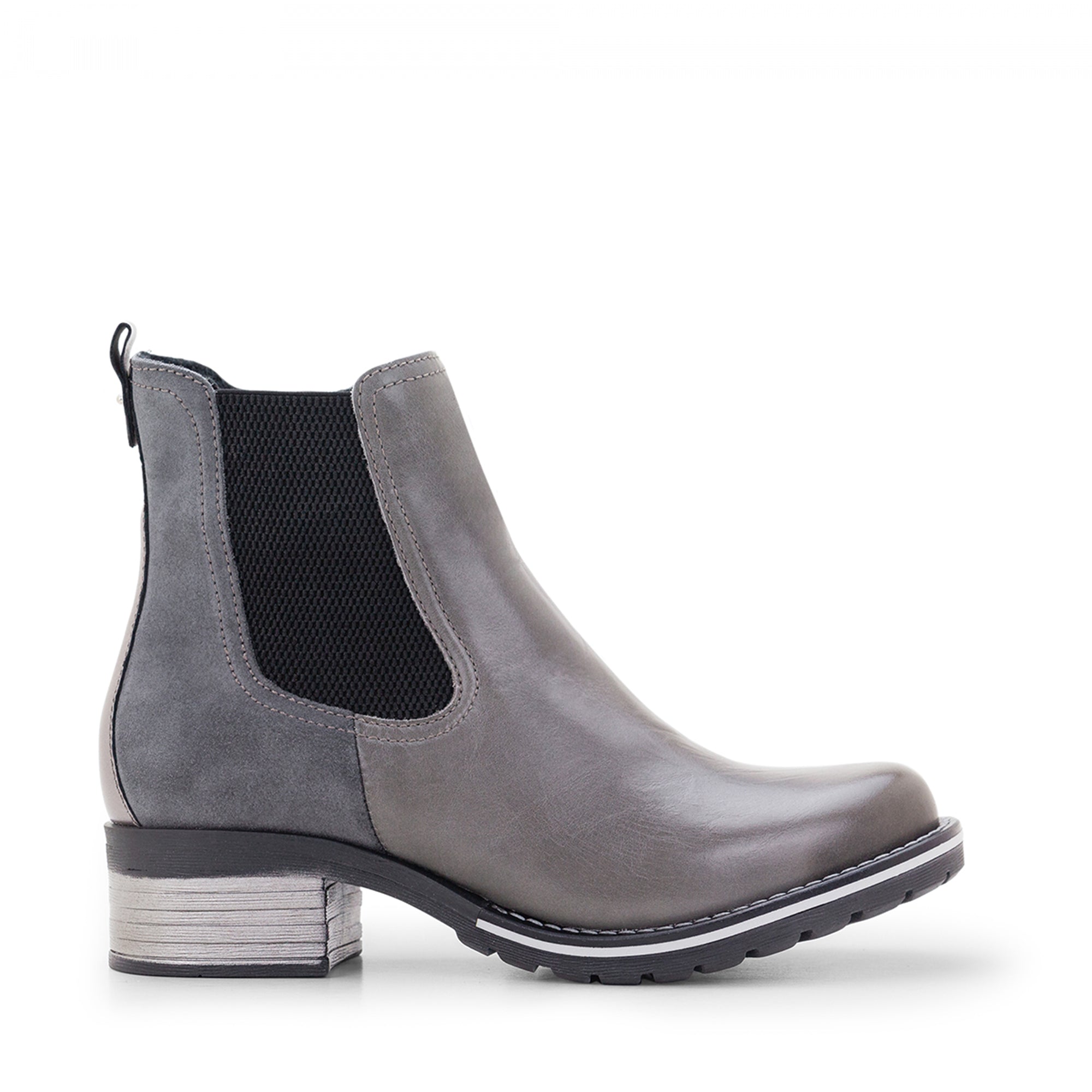 Dromedaris Kourtney Scrunched Leather Chelsea Boot