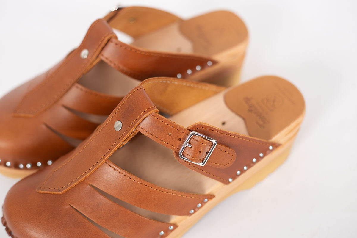 Troentorp Mary Jane Cognac