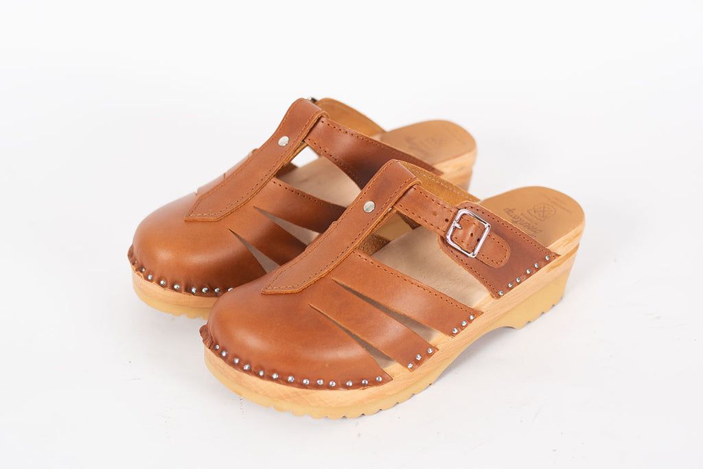 Troentorp Mary Jane Cognac