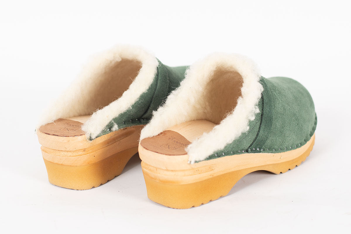 Troentorp Munch Green Suede