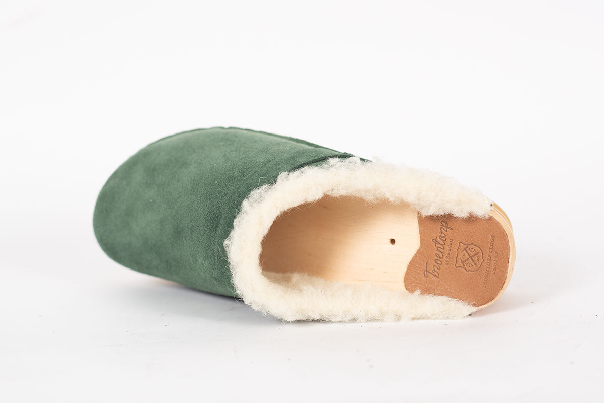 Troentorp Munch Green Suede