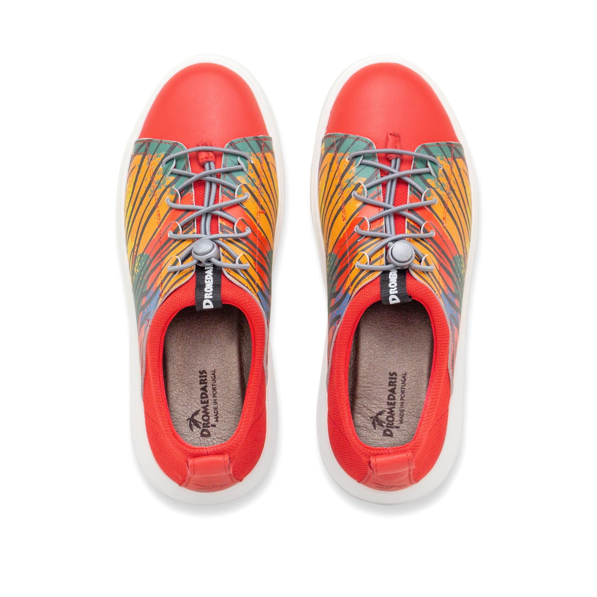 Dromedaris Oyster Bay Leather & Canvas Sneaker - Odessa Safari