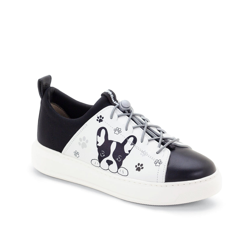 Dromedaris Oyster Bay Leather & Canvas Sneaker - Ozzie Dog