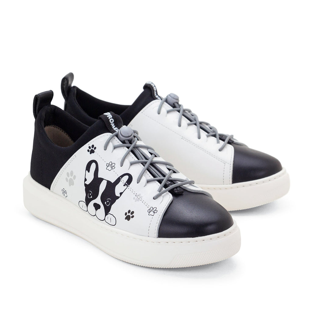 Dromedaris Oyster Bay Leather & Canvas Sneaker - Ozzie Dog