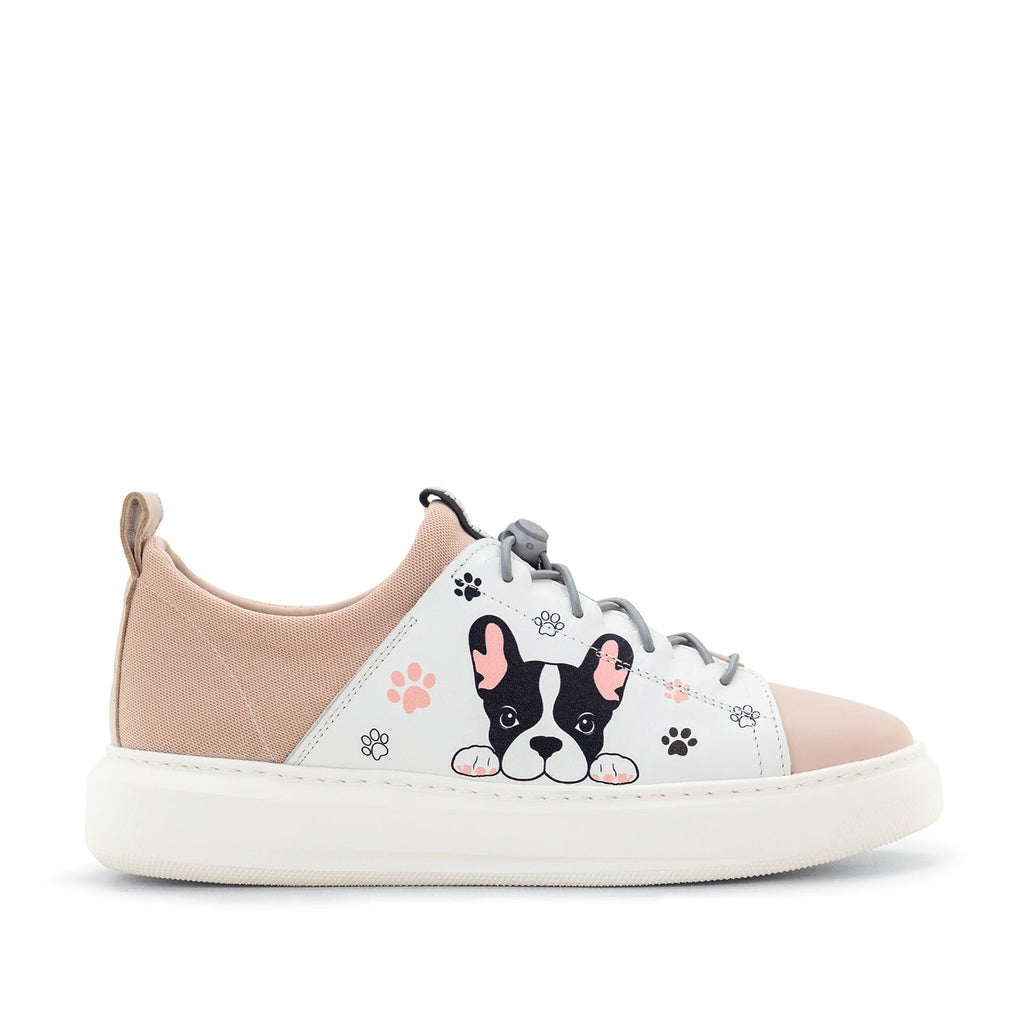 Dromedaris Oyster Bay Leather & Canvas Sneaker - Ozzie Dog