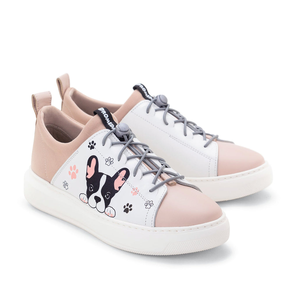 Dromedaris Oyster Bay Leather & Canvas Sneaker - Ozzie Dog