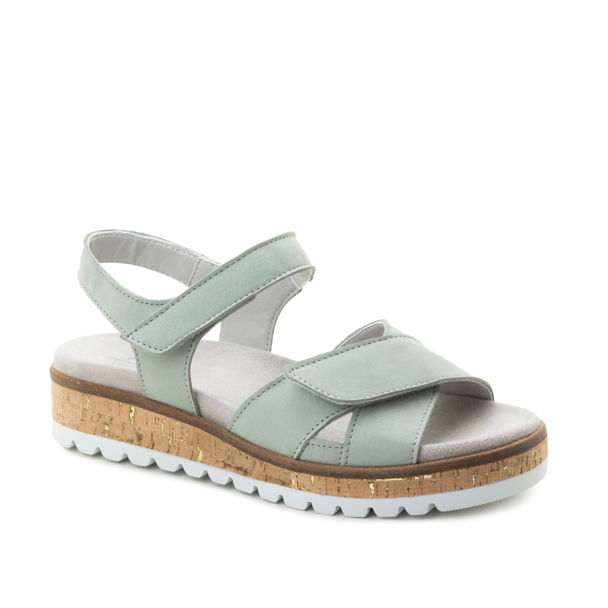 Dromedaris Rebecca Leather Adjustable Sandals