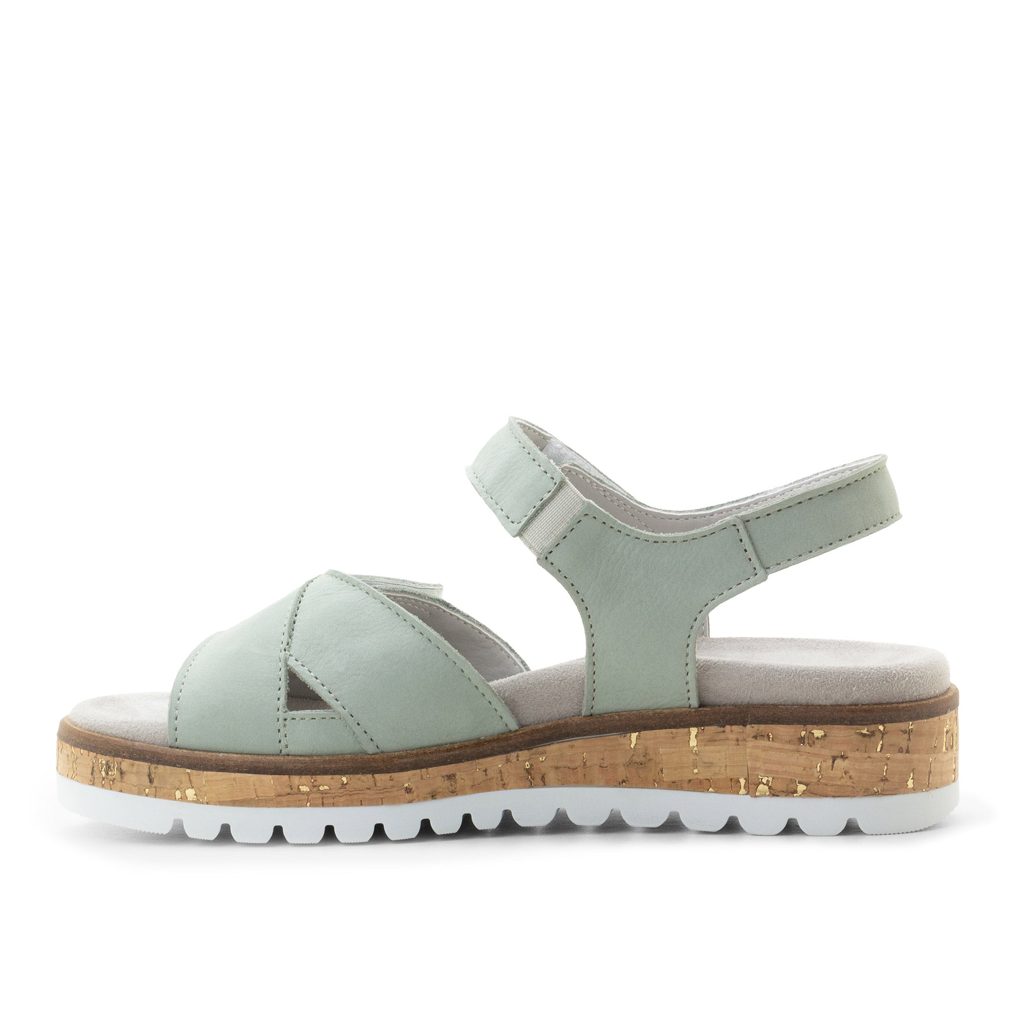 Dromedaris Rebecca Leather Adjustable Sandals