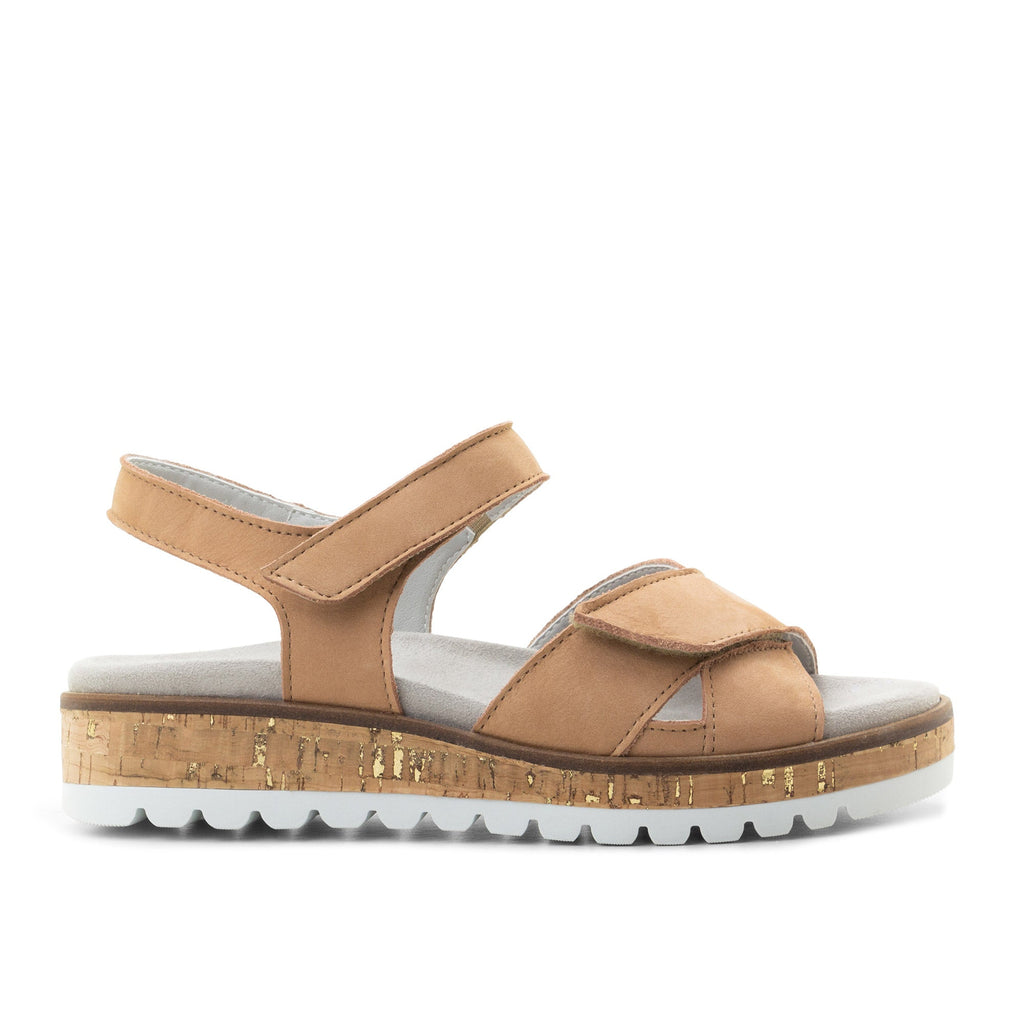 Dromedaris Rebecca Leather Adjustable Sandals