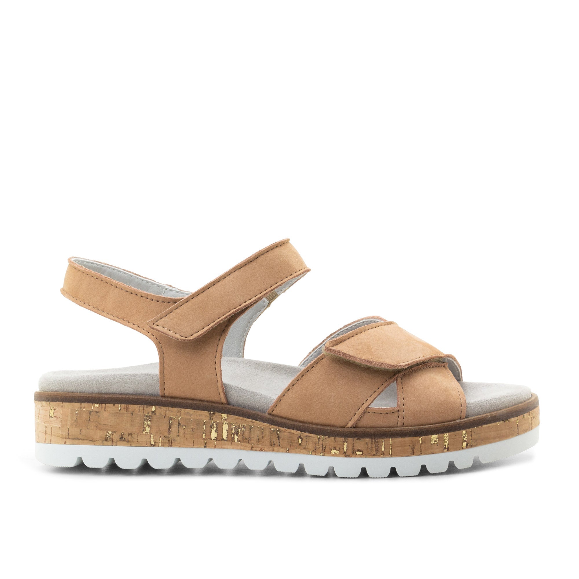 Dromedaris Rebecca Leather Adjustable Sandals