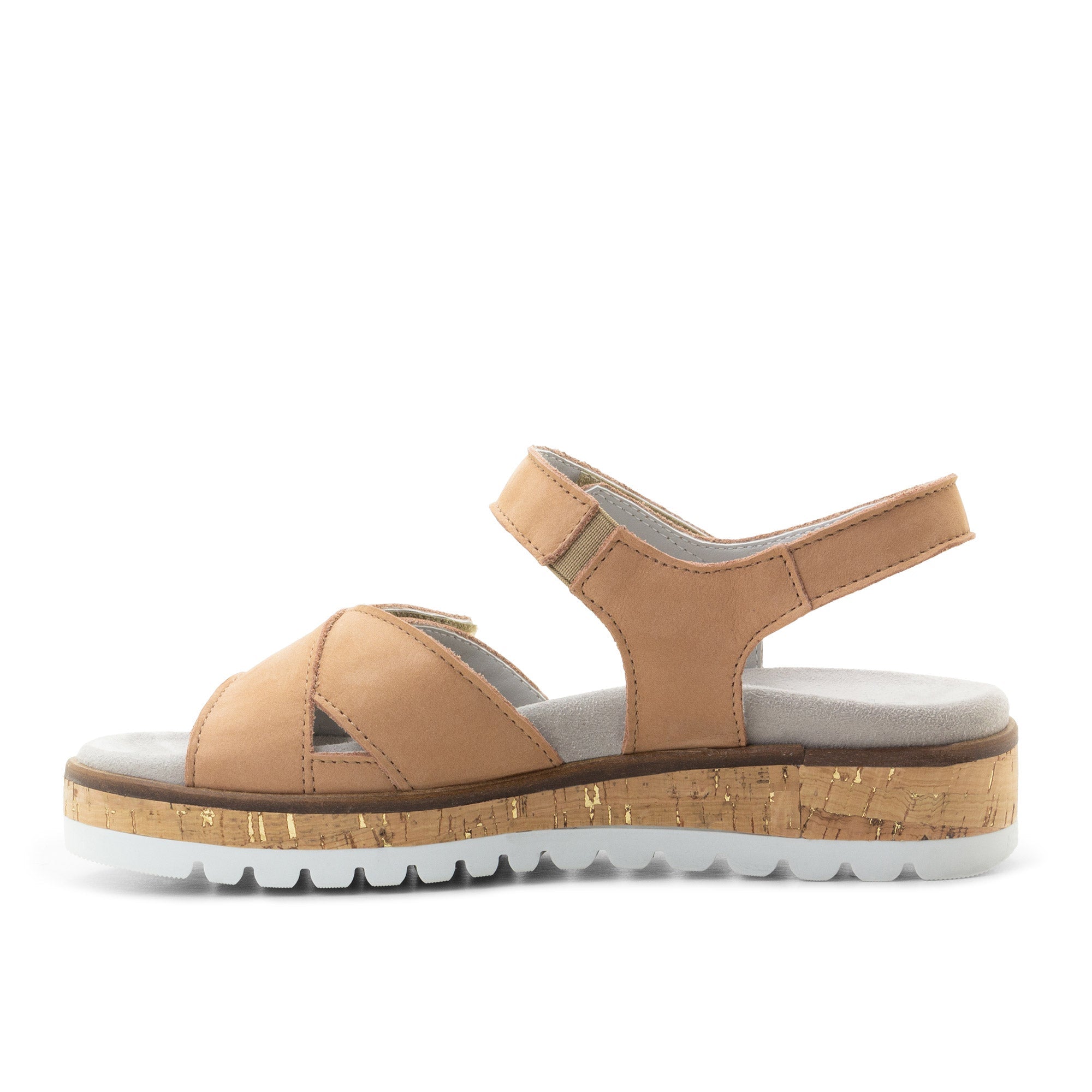 Dromedaris Rebecca Leather Adjustable Sandals