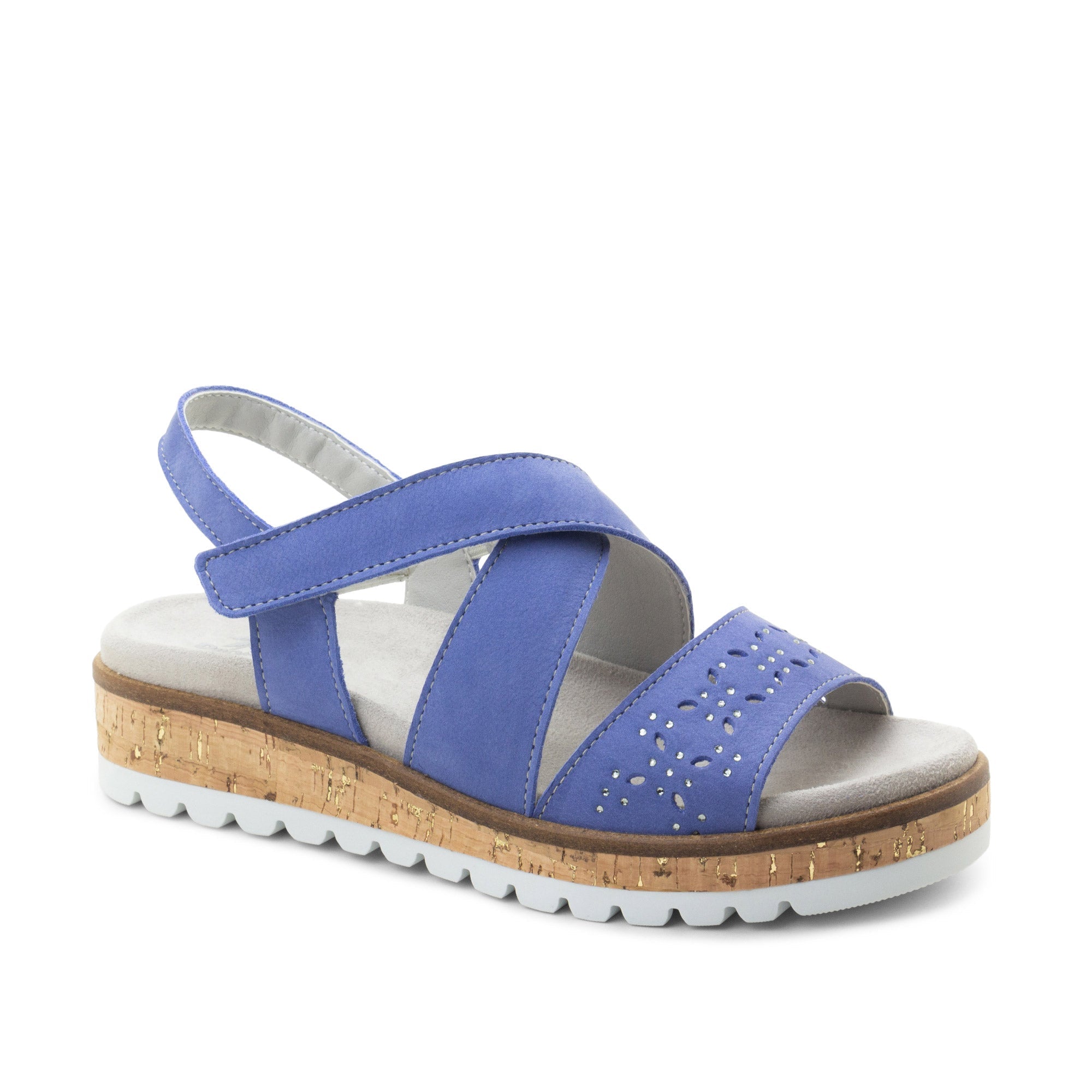 Dromedaris Reese Leather Strappy Adjustable Sandals