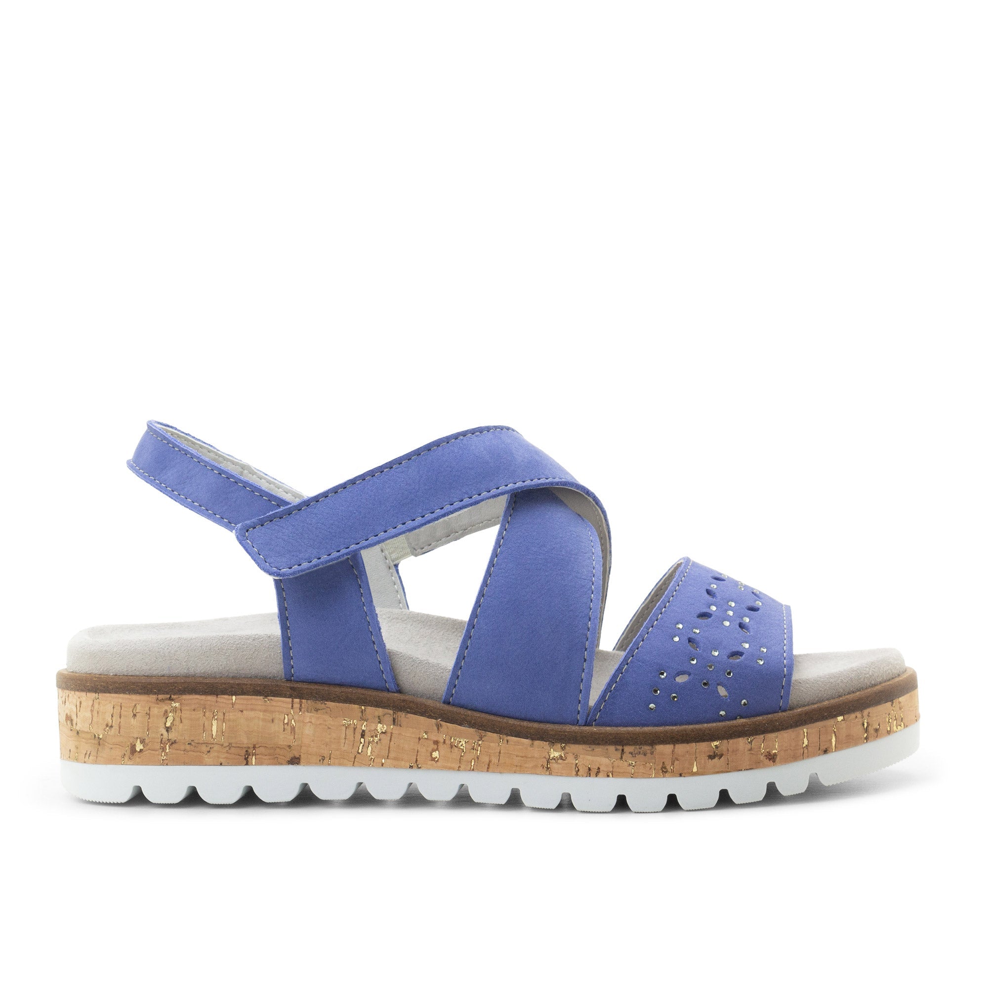 Dromedaris Reese Leather Strappy Adjustable Sandals