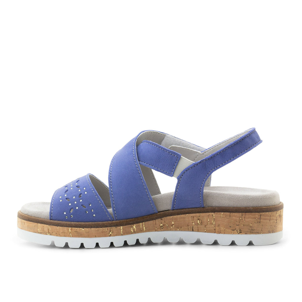 Dromedaris Reese Leather Strappy Adjustable Sandals